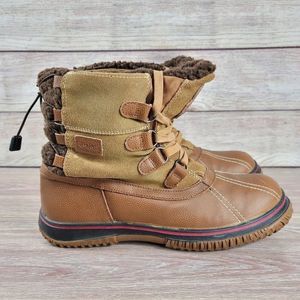 Pajar Canada Women's Lined Size 10 EUR 41 Winter Snow Duck Lace Boots